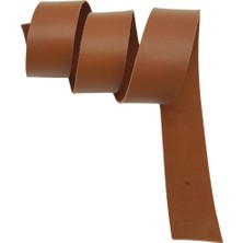 Angel Çanta Aksesuar 4 cm Şerit Suni Deri Taba Renk 1 Metre