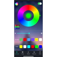 Dora Led Bluetooth Cep Telefonundan Rgb Şerit LED Kontrol Modülü 6A 5-24V