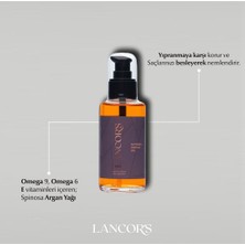 Lancors Yıpranmış ve Işlem Görmüş Saçlar Için Besleyici Onarıcı Argan  Özlü Saç Bakım Yağı 100 ml