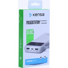 Kensa 10000MAH Taşınabilir Şarj Cihazı 2-Usb'li Powerbank