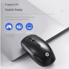 Hp CS500 Kablosuz Klavye Mouse 2,4g Kablosuz Kurulumu Kolay Tak Çalıştır Şık Zafir Modern Tasarım Türkçe Q Klavye - Siyah Renk