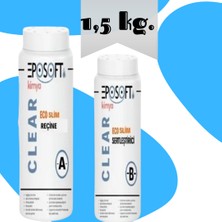 Eposoft Ecosilim ECO1000 Şeffaf Epoksi Reçine Ince Döküm 1,5 kg