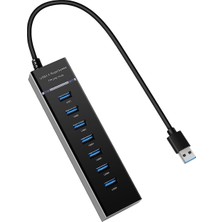 Forzacase USB 3.0 To USB 2.0 Port Çoğaltıcı Hub 7in1 Otg Adaptör 7li USB Çoklayıcı - FC478