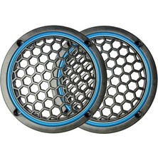 SOUNDERS Neon Işıklı 16 cm Hoparlör ve Midrange Kapağı - 2 Adet - Mavi