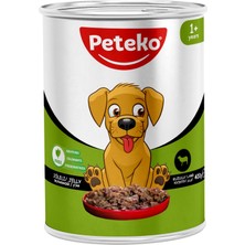 Peteko Kuzu Etli Yaş Köpek Maması 400 gr