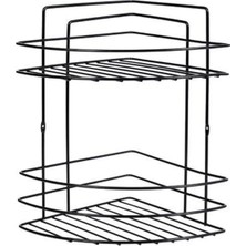 Altıntepe 2 Raflı Siyah Köşelik