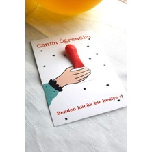 Emtory Home Balonlu Hediye Kartı | 10 Adet - Kuşe Kartlı Okul Hediyesi - Öğrenci Hediye - ( Karışık Renk Balon)