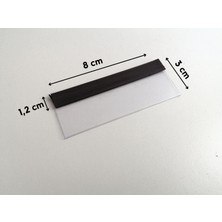 Şeffaf Etiket Pvc Magnet Etiketlik Mıknatıslı Raf Etiket Cebi Şeffaf Ürün Etiketliği Isimlik Mıknatıslı Şeffaf Etiketlik Isimlik