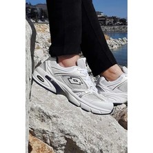 Lotto Athens 4-FX B-2 Erkek Yürüyüş Koşu Ayakkabı 101502594-B2Beyaz-Laci