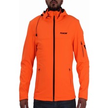 Venom Jaws Soft Shell Korumalı Mont Turuncu Renk Yamaha YZF Motor Aksesuarı