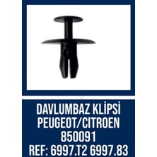 ERMAK DAVLUMBAZ KLİPSİ PEUGEOT