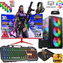 Zeiron DPX11 Ryzen 5 3600 16GB Ddr4 512GB SSD GTX1660 23.8" 165Hz Oyuncu Masaüstü Bilgisayar