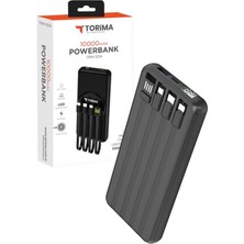 Torima Trm-1014 10.000mah Wirelles Dijital Göstergeli Powerbank