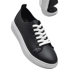 Ispartalılar 764  Full Ortopedik Taban Hakiki Deri Günlük Kadın Ayakkabı Kadın Sneakers