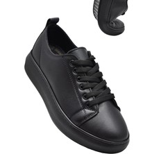 Ispartalılar 764  Full Ortopedik Taban Hakiki Deri Günlük Kadın Ayakkabı Kadın Sneakers