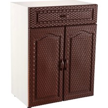 Altıntepe Plastik 2 Kapılı Çekmeceli Hasır Dolap