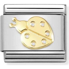 Nomination Composable Classic Dekoratif Link - Semboller - Uğur Böceği - (74 Ladybird) 18K Altın