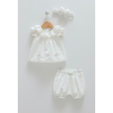 Caramell Girl Bandalı Alt-Üst Takım  Doğal Pamuk