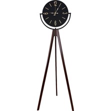 Can Vista Home Tripod Ayaklı Ahşap Saat