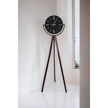 Can Vista Home Tripod Ayaklı Ahşap Saat