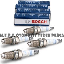 Bosch Opel Astra F Astra G Çift Tırnak Buji Takımı Bosch 4 Adet BOSCH ORJİNAL