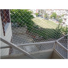 Ünal File Balkon Kalın Kuş Önleme Filesi Kedi Koruma Ağı Metre 2,50 x 12