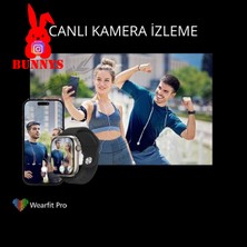 Bunnys Apple Iphone 15 Pro Max Uyumlu Akıllı Saat Ultra Max 2024 Kordon Hediyeli Amoled Ekran