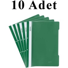 Artlantis 10 Adet A4 Yeşil Telli Dosya 1 Paket Telli Dosya Ofis Büro Okul