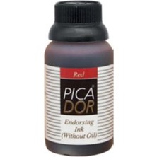Picador Istampa Mürekkebi Kırmızı 30ML