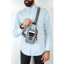 Newish Polo Body Bag Çapraz Göğüs ve Sırt Çantası Telefon Bölmeli Mini 501