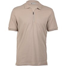 John Borners Erkek İğne Çıkartmalı Polo Yaka T-Shirt