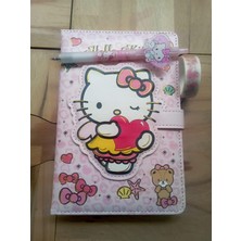 Sanrio Hello Kitty Defter Kalem Bant Set 4