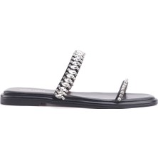 Nine West GOOD 4FX Siyah Kadın Düz Terlik