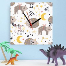 Hediyemen Uyuyan Ayıcık Sevimli Bebek Duvar Saati