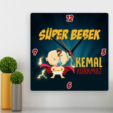 Hediyemen Süper Erkek Bebek Odası Duvar Saati