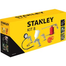 STANLEY 8 Parça Havalı Aksesuar Seti (9045671STN)