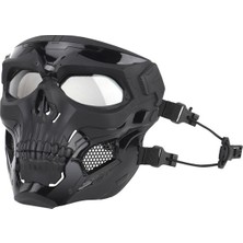 Hotspot Kafatası Taktik Maske Paintball Cs Tam Yüz Koruyucu Kask Goggles (Yurt Dışından)