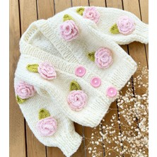 Şifa Atelier El Örgüsü Bebek Hırka