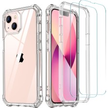 Esr iPhone 13 Air Armor 360 Tam Korumalı Kılıf ve Temperli Koruyucu Clear