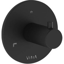 VitrA Origin Ankastre Yönlendirici 3 Yollu Mat Siyah A4285936WTC