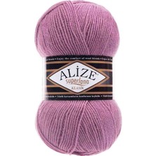Alize Superlana Klasik 28 Gül Kurusu El Örgü Ipi 100 Gr.