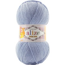Alize 5 Adet Alize Cotton Gold 481 Bebe Mavi
