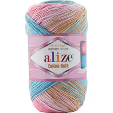 Alize 5 Adet Alize Cotton Gold Batik 2970 Ebruli