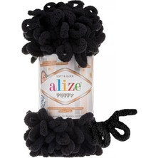 Alize 5 Adet Alize Puffy 60 Siyah