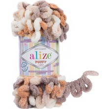 Alize 5 Adet Alize Puffy Color 5926 Ebruli