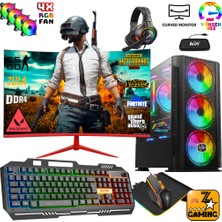 Zeiron Stella X17 Ryzen 5 3600 32GB Ddr4 512GB SSD RX550 4gb 23.8" Oyuncu Masaüstü Bilgisayar