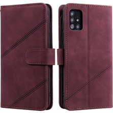 Bdt Shop Samsung Galaxy A71 4g Için Kılıf Cüzdan Flip Folio Pu Deri Manyetik Kart (Yurt Dışından)