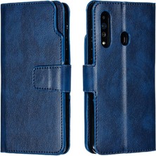 Bdt Shop Samsung Galaxy A60 Pu Deri Kickstand Cüzdan Manyetik 9 Kart (Yurt Dışından)