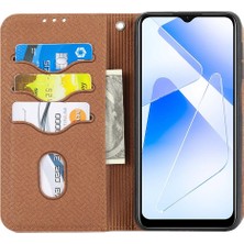 Bdt Shop Samsung Galaxy A22E/A23E Kredi Kartı Tutucu El Cüzdan Flip Book Için Kılıf (Yurt Dışından)