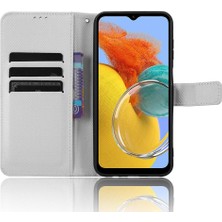 Bdt Shop Samsung Galaxy M14 5g Için Kılıf Kart Tutucu Kapak Manyetik Cüzdan Kickstand (Yurt Dışından)